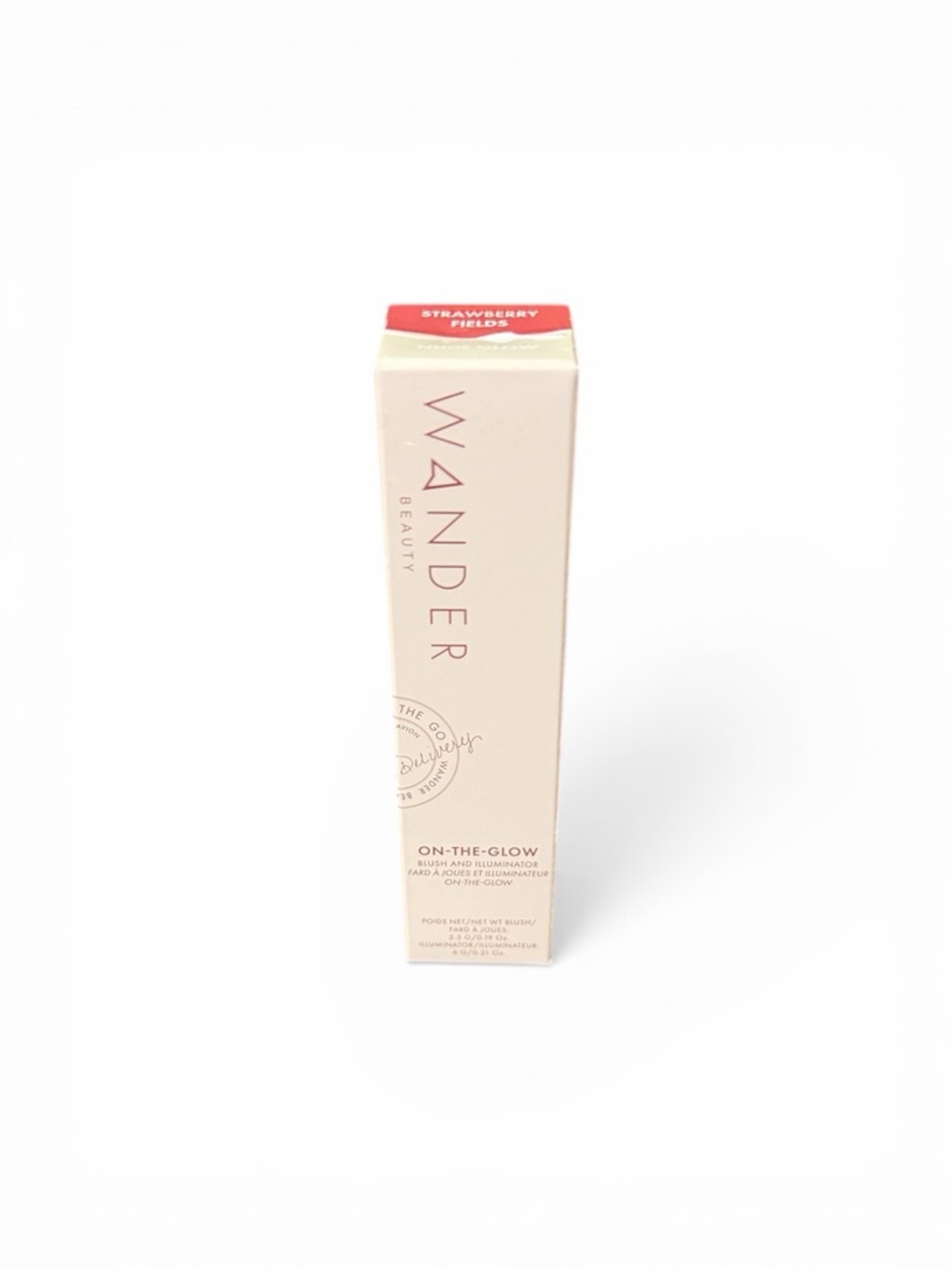 ✨NIB Wander Beauty On-The-Glow Blush & Illuminator Stick – Strawberry Fields✨ - Picture 3 of 6
